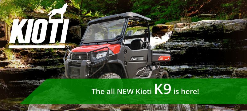 New Kioti K9 Utility Vehicle