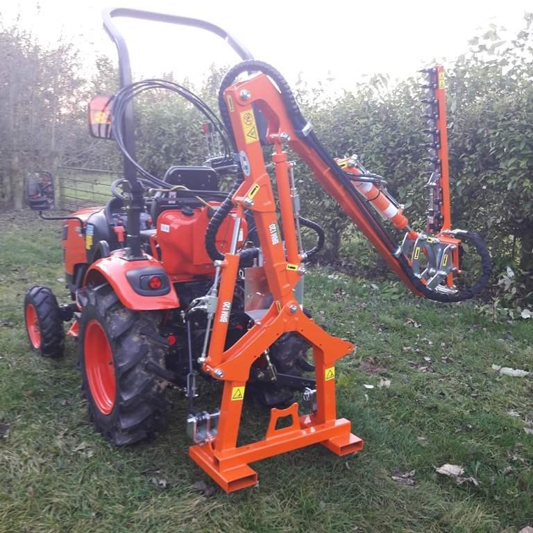 Compact Tractor Hedge Cutter Hire